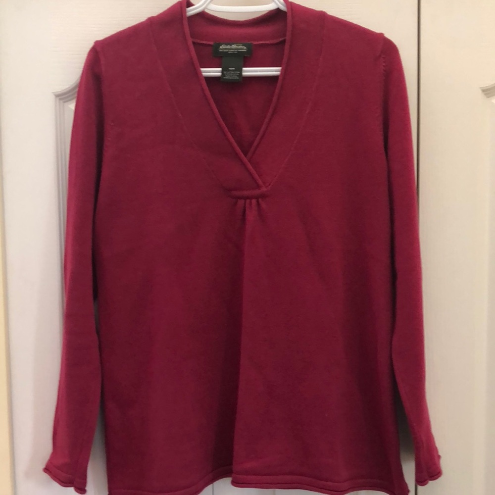 Eddie Bauer vneck sweater
